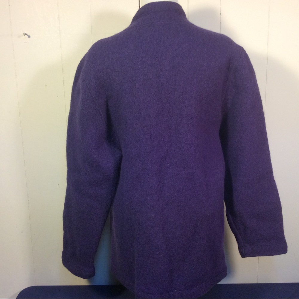 Vintage Rodier Womens Wool Jacket size large made in France - Picture 4 of 8